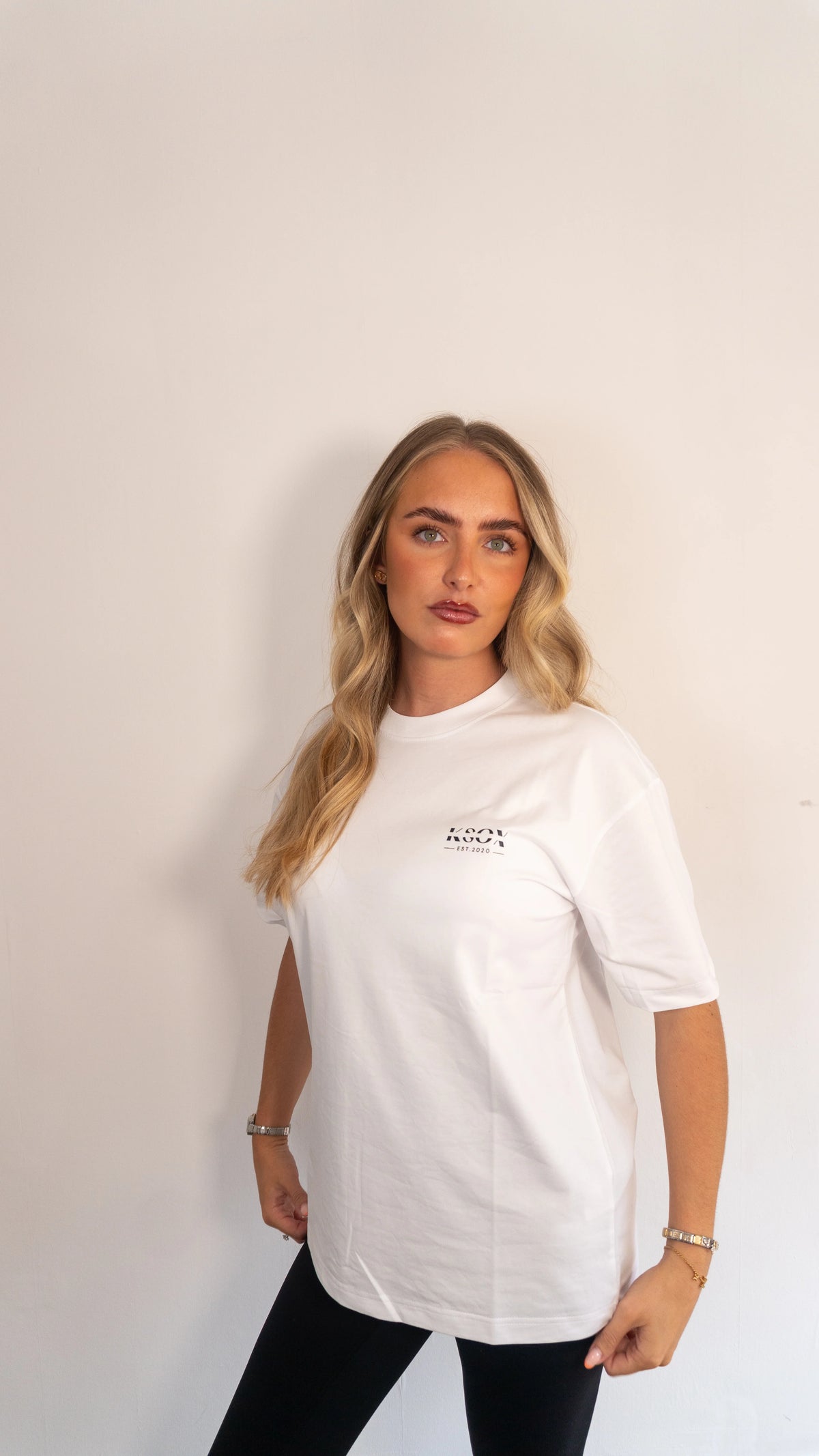 White KSOX LIFESTYLE Cotton Tee