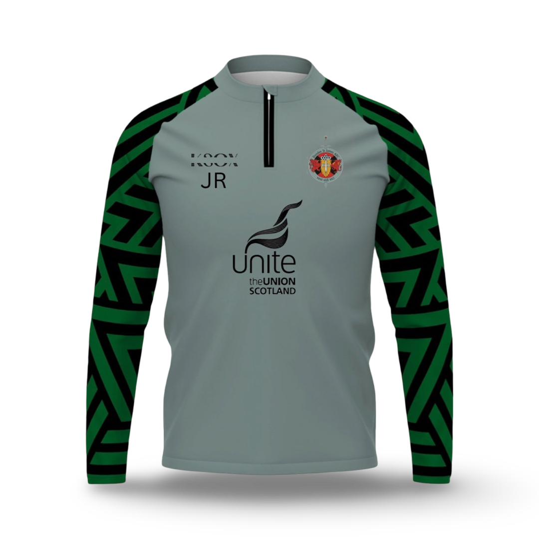 Dundee St James Men's Team Players and coaches 1/2 zips