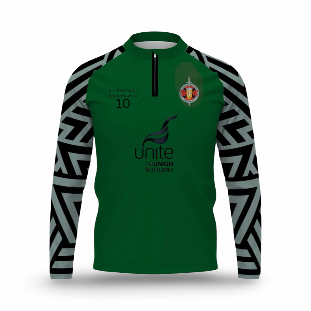 Dundee St James Men's Team Players and coaches 1/2 zips