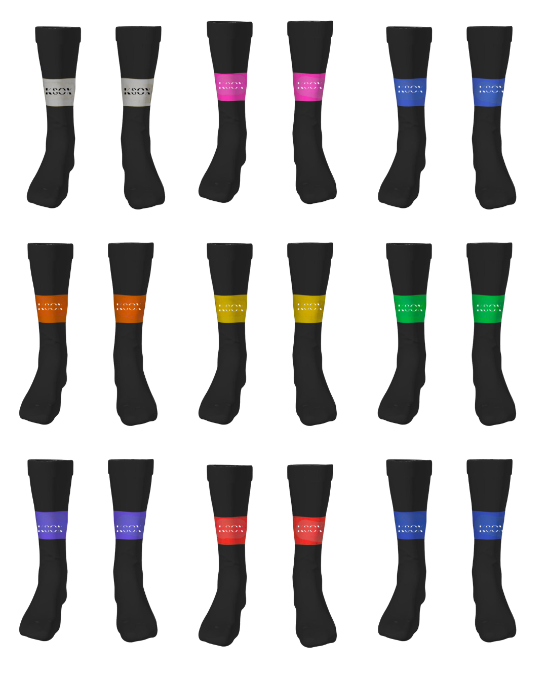 1 Stripe KSOX Socks