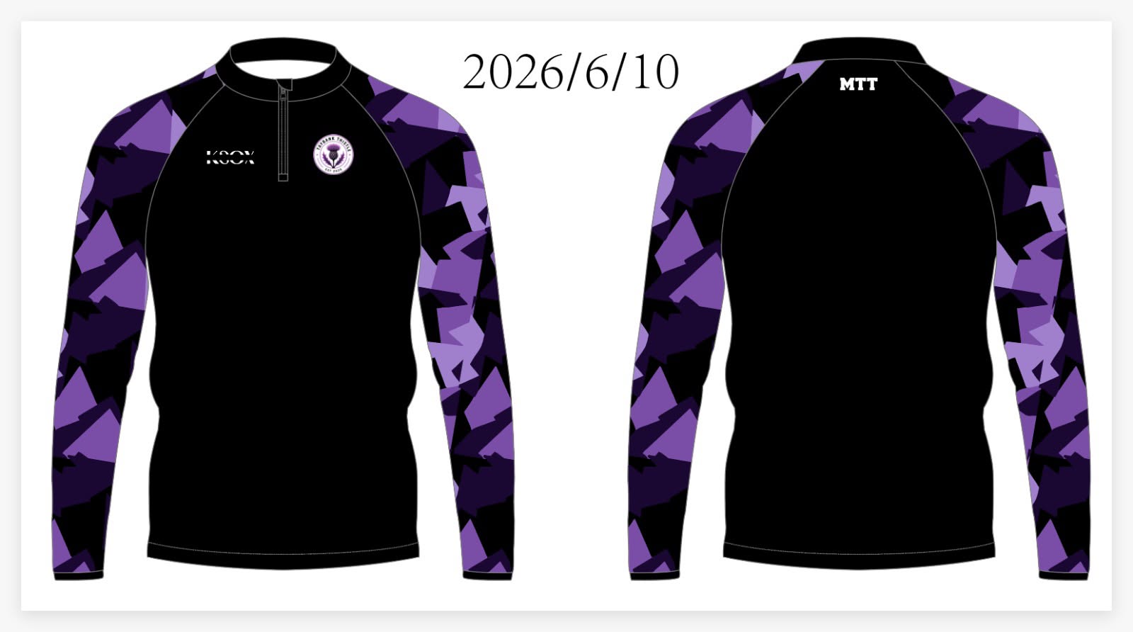 Taybank Thistle 26-27 Training 1/4 Zip